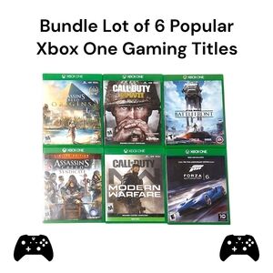 Xbox One Game Lot (6) – Call of Duty, Assassin’s Creed, Star Wars, Forza